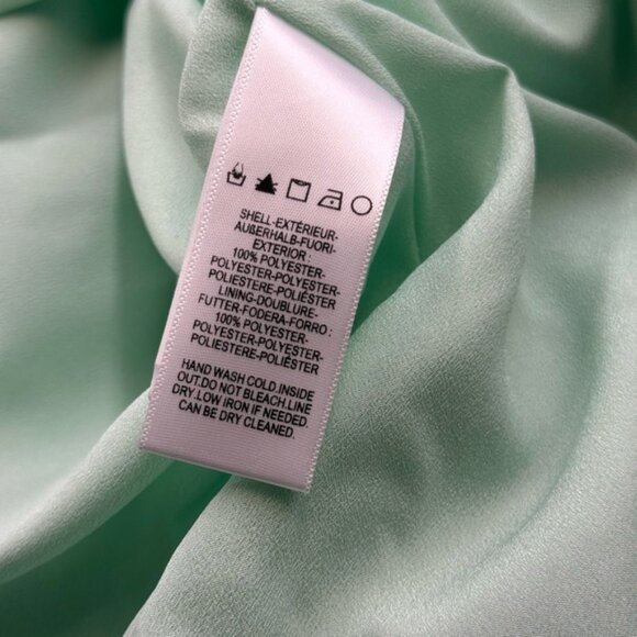 🆕 DRESS THE POPULATION 🧿 NWOT Lauren Floral Sequin Midi Dress, Sage - Sz S - Picture 14 of 15